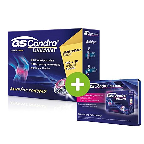 GS Condro® DIAMANT 100+50 tablet, Limitovaná edice 2022