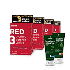 Cemio RED3® silnější, 360 kapslí