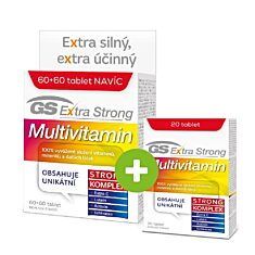GS Extra Strong Multivitamin, 60+60 tablet