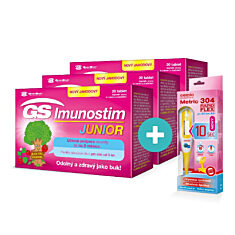 GS Imunostim JUNIOR, 3 × 20 tablet + dárek