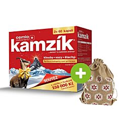 Cemio Kamzík®, 2 × 60 kapslí, dárkové balení 2021