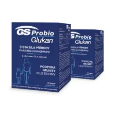 GS Probio Glukan, 2 × 60 kapslí
