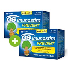 GS Imunostim PREVENT, 20 tablet - 1+1 ZDARMA