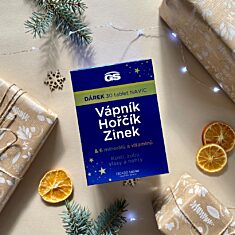 GS Vápník, hořčík, zinek, 130+30 tablet NAVÍC, dárkové balení 2023