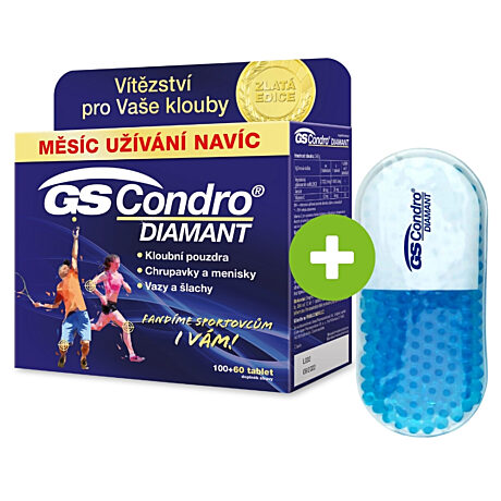 GS Condro® DIAMANT 100+60 tablet, Zlatá edice 2021