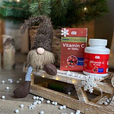 GS Vitamin C1000 se šípky, 2 x 100+30 tablet NAVÍC, dárkové balení 2023
