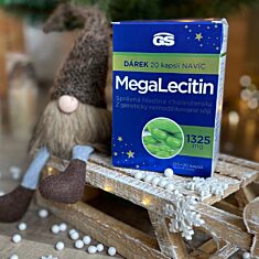 GS Megalecitin, 2 x 130+20 kapslí NAVÍC, dárkové balení 2023