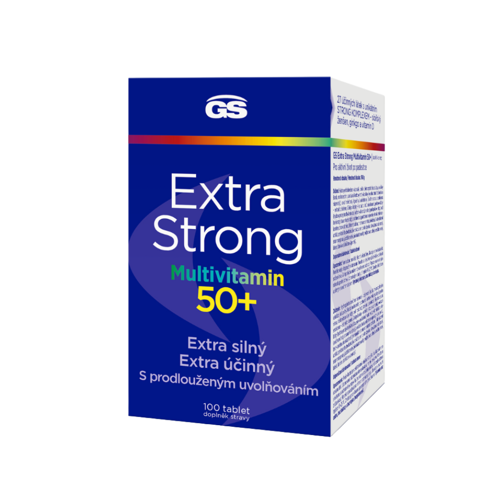 Levně GS Extra Strong Multivitamin 50+, 100 tablet