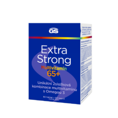 GS Extra Strong Multivitamin 65+,  60 tablet + 60 kapslí