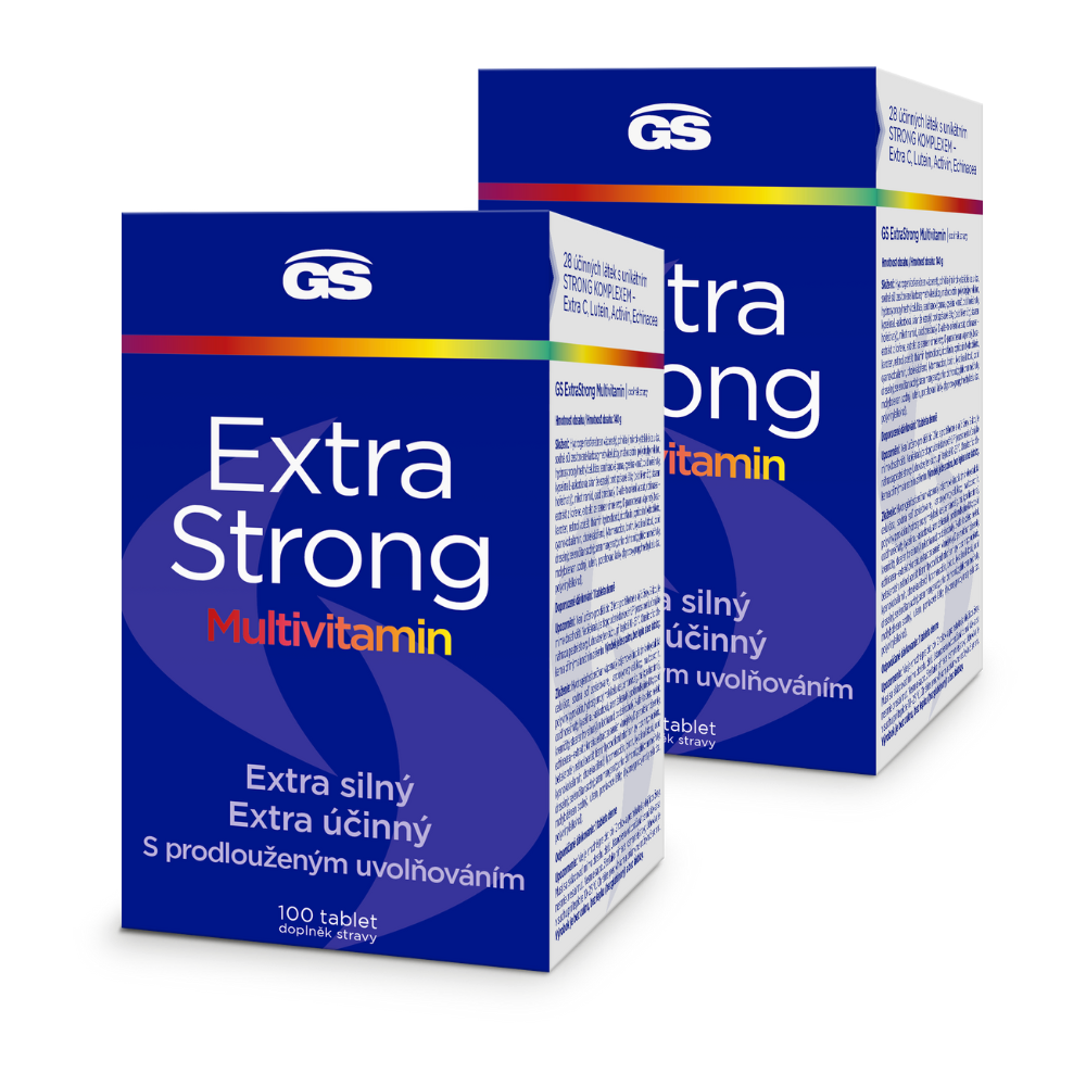 GS Extra Strong Multivitamin, 2 × 100 tablet