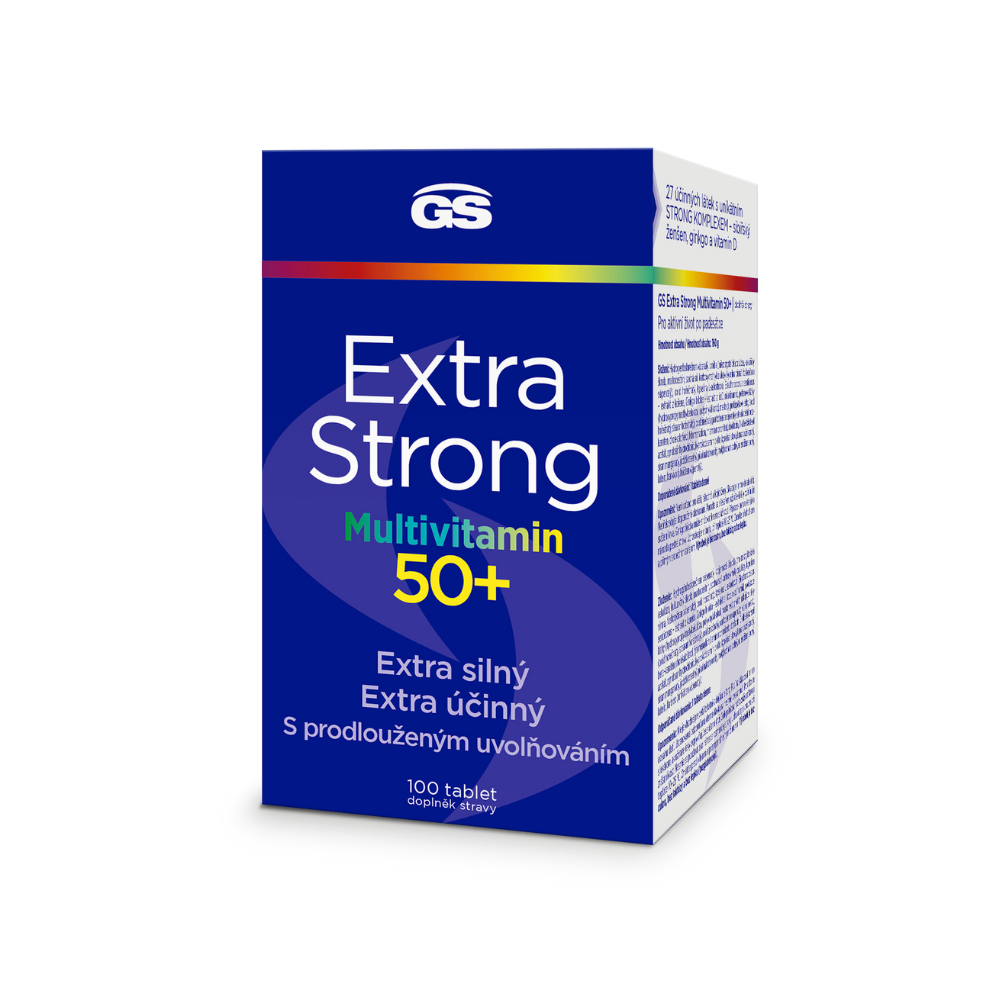 GS Extra Strong Multivitamin 50+, 100 tablet