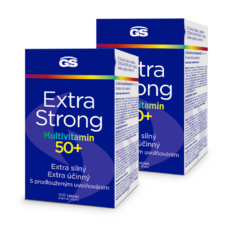 GS Extra Strong Multivitamin 50+, 2 × 100 tablet