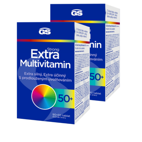 GS Extra Strong Multivitamin 50+, 2 × 90+30 tablet
