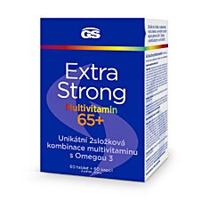 GS Extra Strong Multivitamin 65+,  60 tablet + 60 kapslí