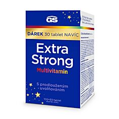 GS Extra Strong Multivitamin, 100+30 tablet NAVÍC, dárkové balení 2023