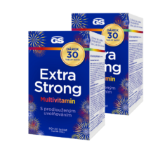 GS Extra Strong Multivitamin, 2 x 90+30 tablet NAVÍC, dárkové balení 2025