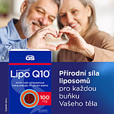 GS Koenzym Lipo Q10® 100 mg, 2 × 60 kapslí
