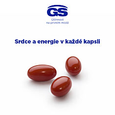 GS Koenzym Lipo Q10 100 mg, 60+10 kapslí NAVÍC, dárkové balení