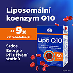 GS Koenzym Lipo Q10® 60 mg, 60 kapslí