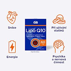 GS Koenzym Lipo Q10® 60 mg, 60 kapslí