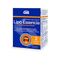 GS Lipo Essencia se silymarinem, 4 x 60 kapslí