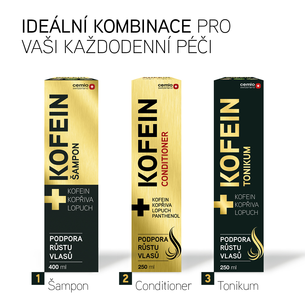 Cemio KOFEIN tonikum, 250 ml (obrázek 7)