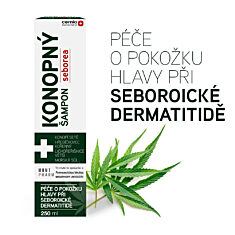 Cemio KONOPNÝ šampon SEBOREA, 250 ml