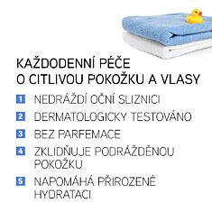 Cemio SENSITIVE dětský šampon a mycí gel, 400 ml