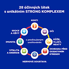 GS Extra Strong Multivitamin, 2 × 90+40 tablet NAVÍC, dárkové balení