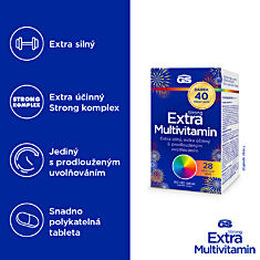 GS Extra Strong Multivitamin, 2 × 90+40 tablet NAVÍC, dárkové balení