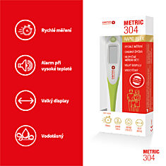Cemio Digitální teploměr Metric 304 Rapid Flex