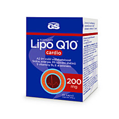 GS Koenzym Lipo Q10 200 mg cardio, 45 kapslí