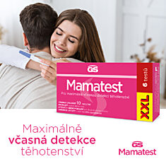 GS Mamatest Těhotenský test, 6 kusů XXL