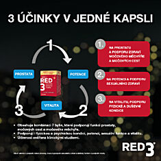 Cemio RED3®, 90+10 kapslí NAVÍC, dárkové balení