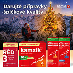 Cemio RED3®, 90+10 kapslí NAVÍC, dárkové balení