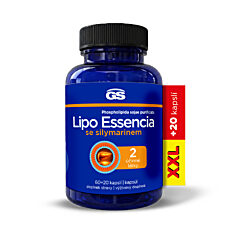 GS Lipo Essencia se silymarinem, 60+20 kapslí XXL
