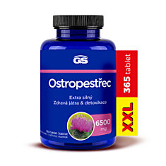 GS Ostropestřec 6500 mg, 365 tablet XXL