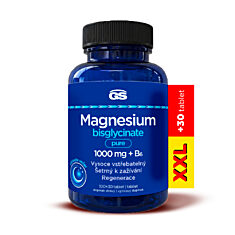 GS Magnesium bisglycinate PURE 1000 mg + B6, 100+30 tablet XXL