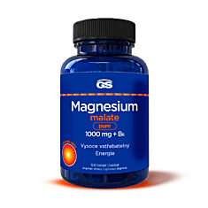 GS Magnesium malate pure 1000 mg + B6, 100 tablet