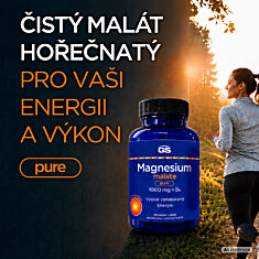 GS Magnesium malate pure 1000 mg + B6, 100 tablet