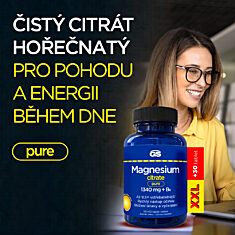 GS Magnesium citrate PURE 1340 mg + B6, 100+30 tablet XXL