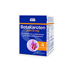 GS Betakaroten gold 15 mg, 80+40 kapslí