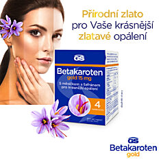GS Betakaroten gold 15 mg, 80+40 kapslí