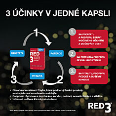 Cemio RED3®, 90+30 kapslí XXL