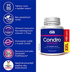 GS Condro® DIAMANT, 120+30 tablet XXL