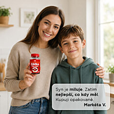 GS Céčko se šípky, želatinky bez cukru, 50 ks, dárkové balení