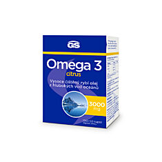 GS Omega 3 citrus, 100+50 kapslí