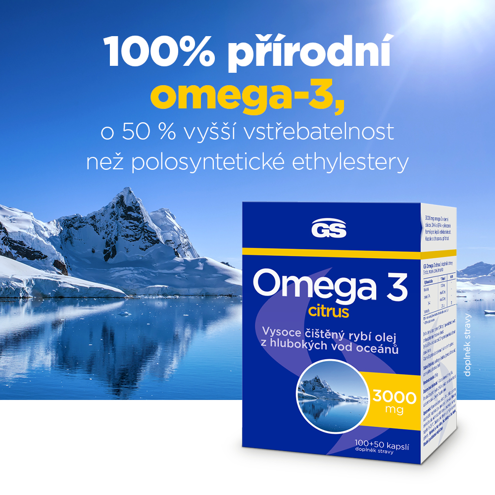 GS Omega 3 citrus, 2 × 150 kapslí (obrázek 3)