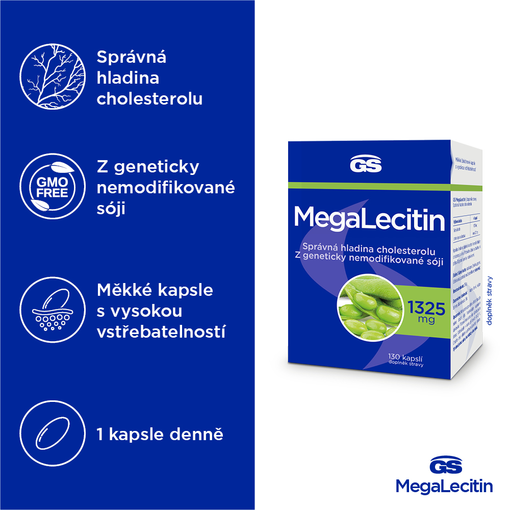 GS MegaLecitin, 130 kapslí (obrázek 5)