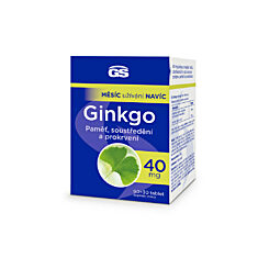 GS Ginkgo 40 mg, 2 × 120 tablet